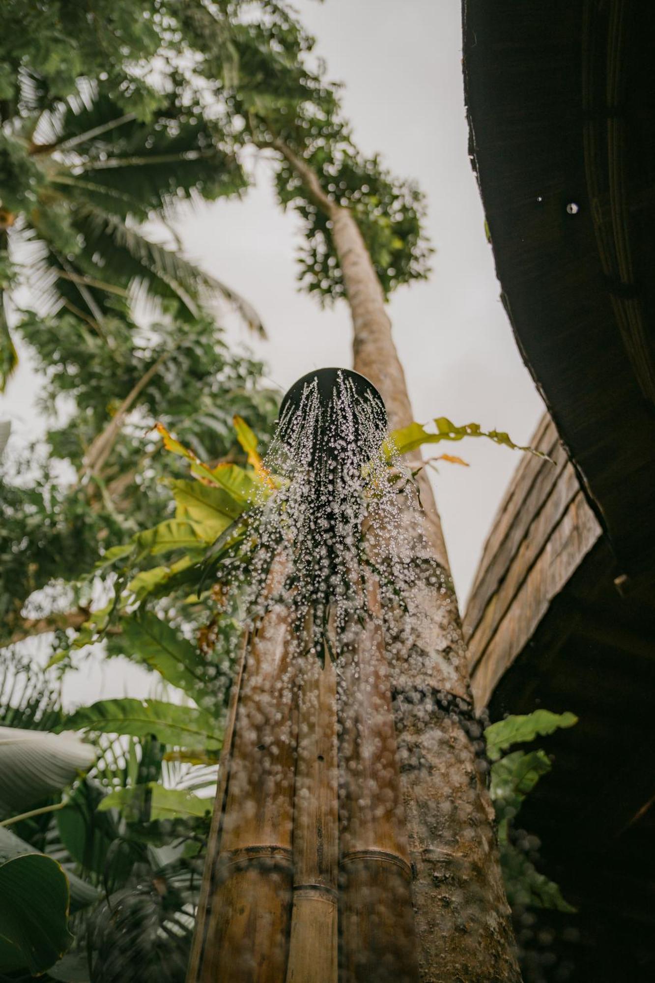 Вилла Alamvaya Bali Bamboo House Сидемен Экстерьер фото